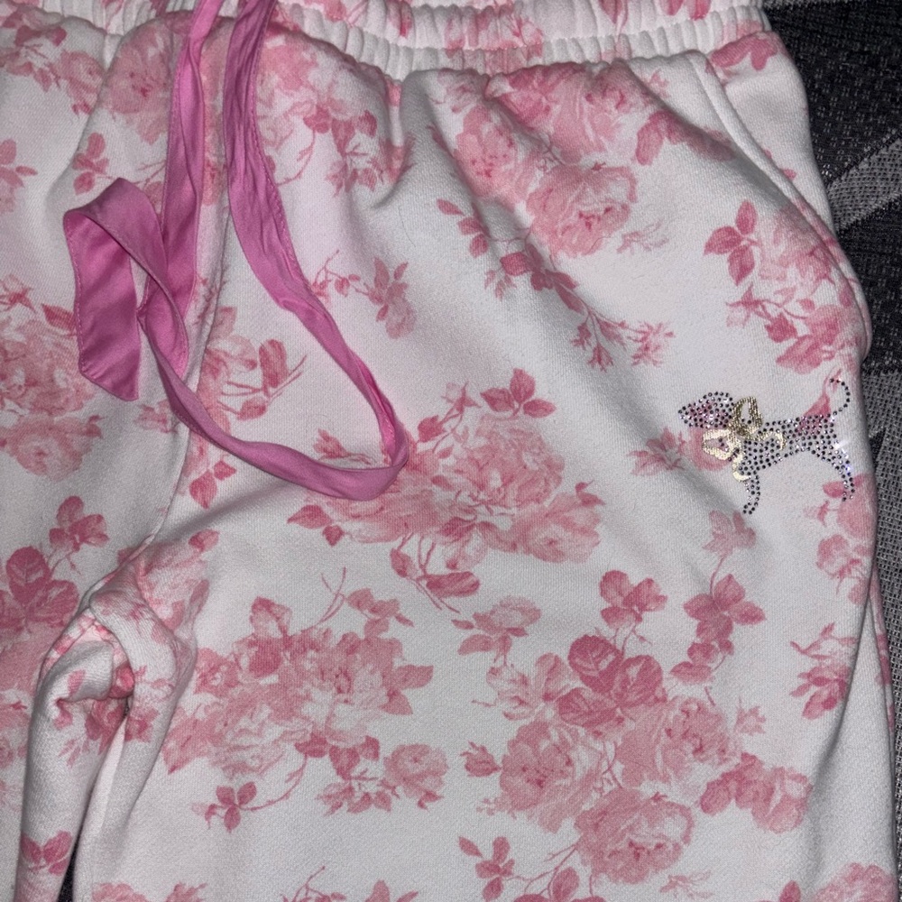 Love Shack Fancy sweatpants/wide leg. Victoria Secret Pink